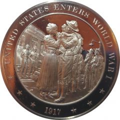 Medal - History of the United States U.S. Enters World War
