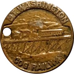 Token - Mt. Washington Cog Railway