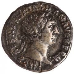 Denarius - Trajan P M TR P COS II P P, Pax