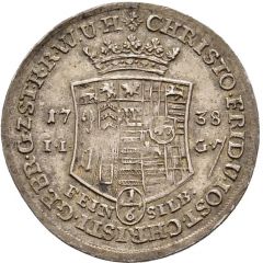 ⅙ Thaler - Jost Christian and Christof Louis II