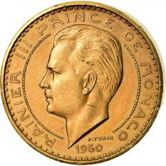 10 Francs - Rainier III Piedfort Essai