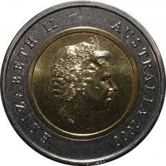 5 Dollars - Elizabeth II 4th Portrait - Phar Lap