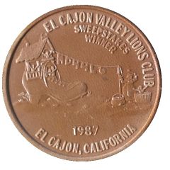 Medal - Mother Goose Parade Sweepstakes Winner
