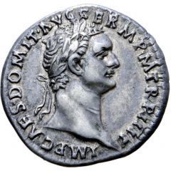 Denarius - Domitian IMP VIIII COS XI CENS POT P P, Minerva