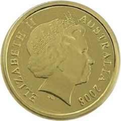 5 Dollars - Elizabeth II 4th Portrait - Binny - Bilby, Bullion Proof