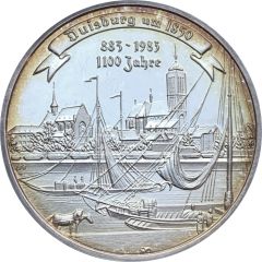 Medal - 1100th anniversary of the city of Duisburg