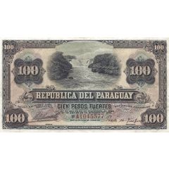 100 Pesos Fuertes Oficina de Cambios