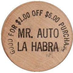 1 Dollar - Mr. Auto La Habra, California