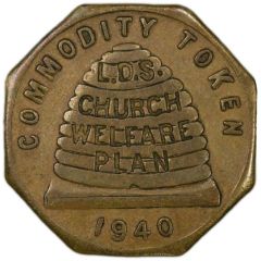 25 Cents - LDS Church Welfare Plan Salt Lake City, Utah
