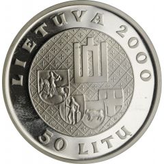 50 Litų Vytautas, the Grand Duke of Lithuania