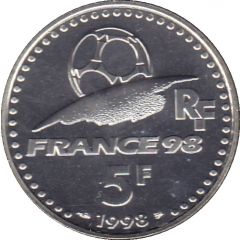 5 Francs French Victory