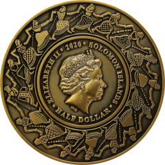 1/2 Dollar - Elizabeth II Paris
