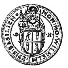 1/2 Thaler - Wilhelm Rinck von Baldenstein
