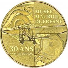 Jeton touristique - Monnaie de Paris - Azay-le-Rideau - Musée Maurice Dufresne - 30 ans