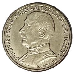 Reproduction - 20 francs Pétain essai de Lavrillier