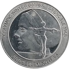 Token - Great Olympic Moments Peggy Fleming