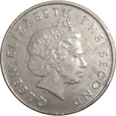 25 Cents - Elizabeth II 4th portrait