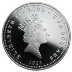 2 Dollars - Elizabeth II Cranes