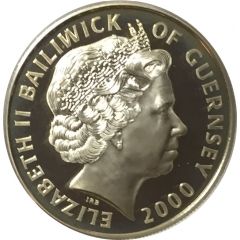5 Pounds - Elizabeth II 20th Century Monarchs - Silver