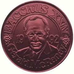 Mardi Gras Token - Bacchus Gerald McRaney, New Orleans, Louisiana