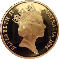 5 Dollars - Elizabeth II 3rd Portrait - Sir Donald Bradman Tribute - Proof