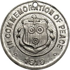 Medal - The Peace of 1919 Cape Town