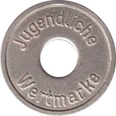 Public Swimming Pool Token - Wertmarke youth