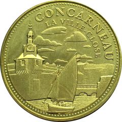 Jeton touristique - Monnaie de Paris - Concarneau la ville close