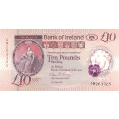 10 Pounds Bank of Ireland