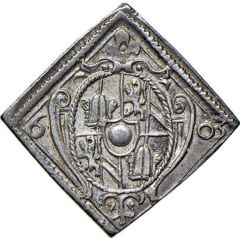 1 Rechenpfennig - Wolf Dietrich von Raitenau Klippe