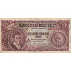 20 Pesos Oro