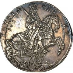 2 Thalers - John George II Death