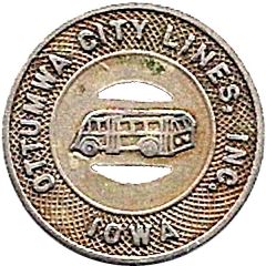 1 Fare - Ottumwa City Lines, Inc. Ottumwa, Iowa