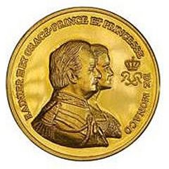 Médaille Rainier III et Grace