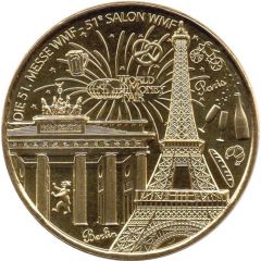 Jeton touristique - Monnaie de Paris - World Money Fair - 51e salon WMF - Die 51 WMF