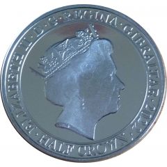1/2 Crown - Elizabeth II The Right to Live in Peace