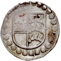 1 Pfennig - Ferdinand I Habsburg occupation