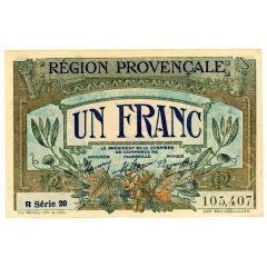 1 Franc - Région provençale