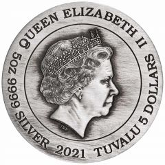 5 Dollars - Elizabeth II Ancient Chinese Mythical Creatures