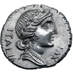 Denarius Marsic Confederation, Corfinium
