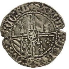 1 Groat `Vierlander` - Charles the Bold
