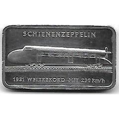 1 oz Silver Heraeus - Schienenzeppelin