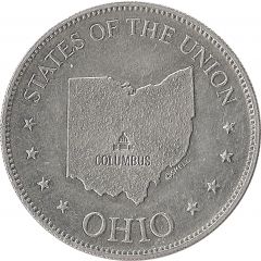 Token - Shell’s States of the Union Coin Game, Version 1 Ohio