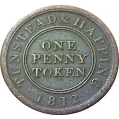 1 Penny Norfolk - Smallburgh / Tunstead and Happing