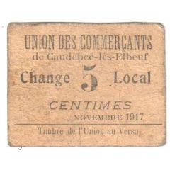 5 Centimes Caudebec-lès-Elbeuf