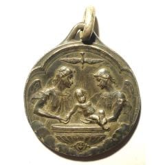 Médaille de baptème - Anges