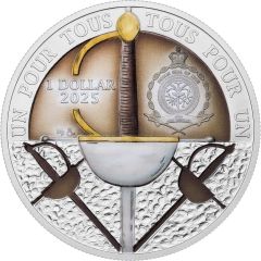 1 Dollar - Charles III Athos & Milady de Winter