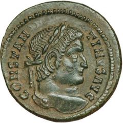 Follis - Constantinus I SARMATIA DEVICTA, Lugdunum
