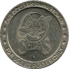 1 Dollar Gaming Token - O`Sheas Casino Las Vegas
