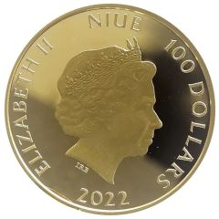 100 Dollars - Elizabeth II Czech National Theatre Ceiling